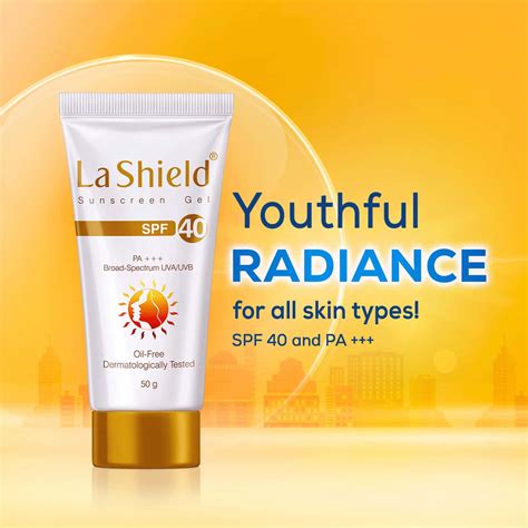 Buy La Shield Spf 40 Sunscreen Gel 50 Gm Online And Get Upto 60 Off At