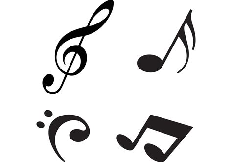 Musical Notes Vector Free Download Softisnest