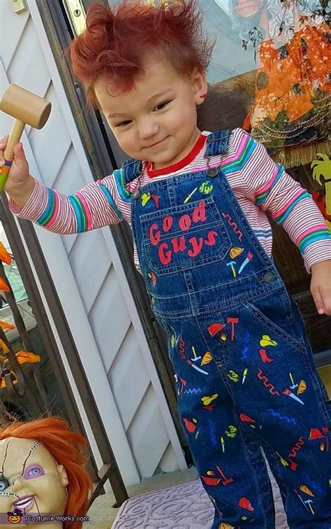 Original Infant Chucky Costume Diy Costumes Under 45 Photo 56