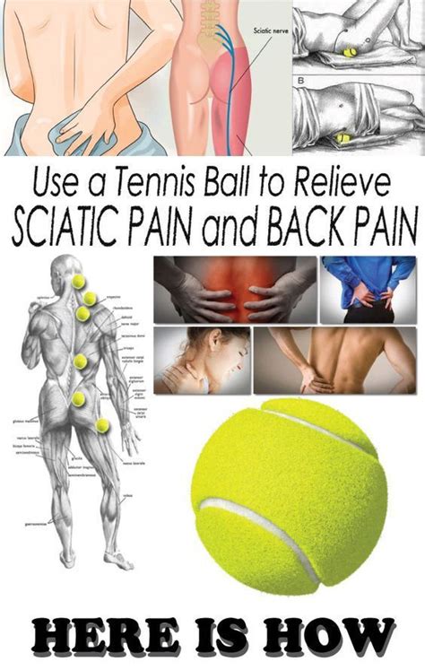 Stretching, magnesium, tennis ball technique and tennis shoe technique for sciatica treatment. Pin on Oh My Back!