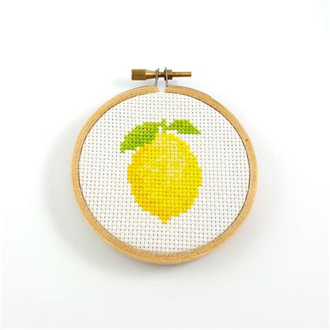 lemon-cross-stitch-ringcat-design-cross-stitch-fruit,-cross-stitch,-cross-stitch-patterns