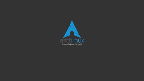 Wallpaper Archlinux Arch Linux 1920x1080 Jameslarson 1368633