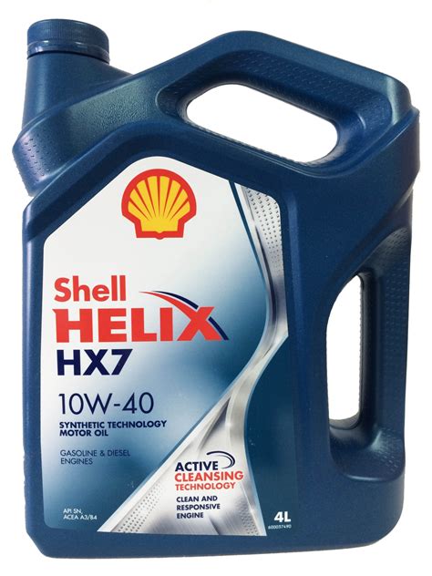 Масло моторное Shell Helix Hx7 10w 40 4л цена описание отзывы