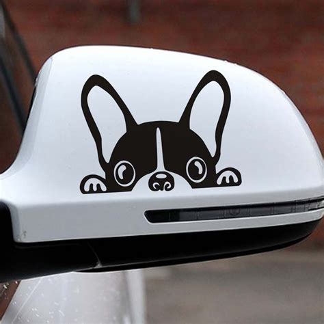 French Bulldog Sticker Car Black Frenchie Complex Shop Bulldog