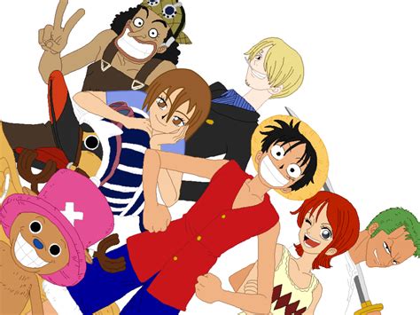 One Piece Oc Victoria And The Straw Hat Crew By Dalibabe91 On Deviantart