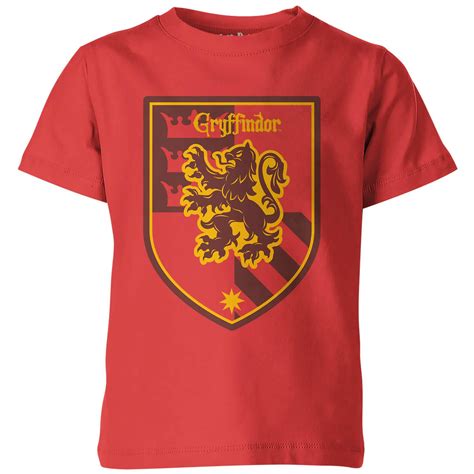 Harry Potter Gryffindor Red Kids T Shirt Iwoot Uk
