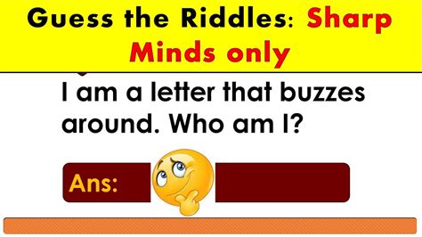 Guess The Riddles Alphabet Riddles Simple Plain Fun Riddle Time