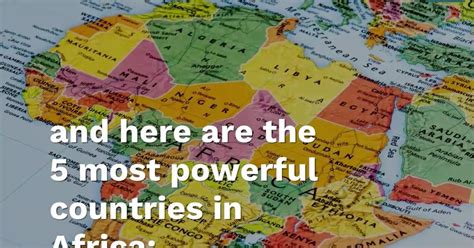 THE MOST POWERFUL AFRICAN COUNTRIES IN Pulselive Kenya