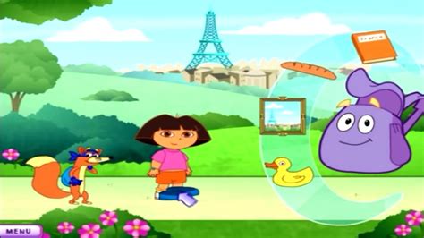 Dora World Adventure Paris Funny Nickelodeon Games Youtube