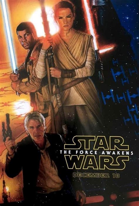 Star Wars Episode Vii The Force Awakens 2015 Poster 3 Trailer Addict