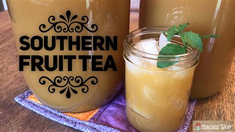 Southern Fruit Tea Or Tea Punch Secret Restaurant Recipe Youtube