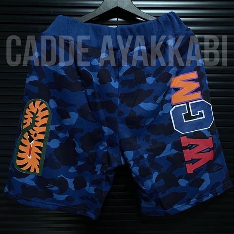 Bape Short Lacivert Modelleri En Uygun Fiyatlarla