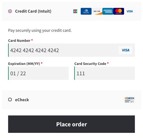 If you miss a credit card payment, even just by a day, the card issuer could charge a late fee. WooCommerce Intuit Payments/QBMS Gateway 2.6.0 in 2020 | Mobile credit card, Credit card design ...