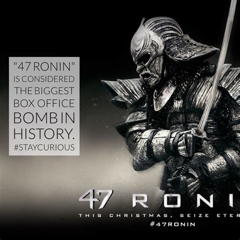 Do you just spam even with 1 fragment? The movie "47 Ronin" is considered the biggest box office bomb in history. | Warrior quotes ...