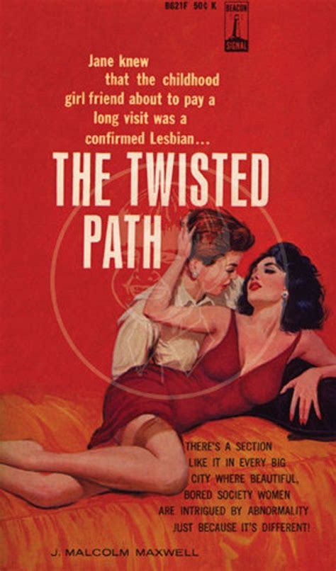 The Twisted Path 10x17 Giclée Canvas Print Of Vintage Pulp Etsy