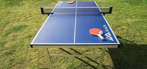 Acelife Ping Pong Table Midsize Compact Table Tennis Set