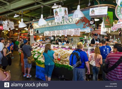 The World Famous Pike Place Fish Company Stall Pike Place Market