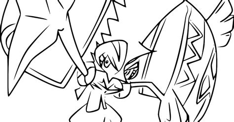 Ultra Beast Pokemon Coloring Page Mangasntr