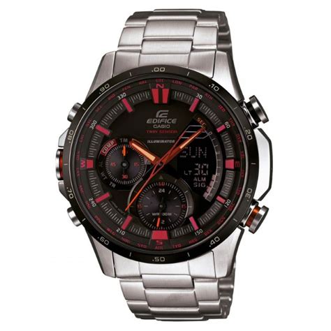 Advanced engineering creates distinctive face designs and hand movement that capture the power and speed of motor sports in a metal analog watch. (OFFICIAL MALAYSIA WARRANTY) Casio Edifice ERA-300DB-1A ...