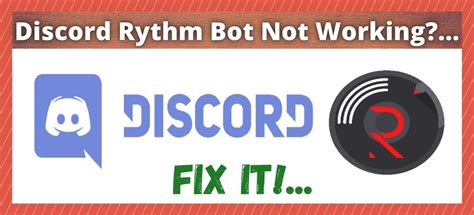 5 Ways To Fix Discord Rythm Bot Not Working West Games