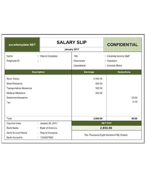 Excel Pay Slip Template Singapore Smart Touch Payslip Payroll