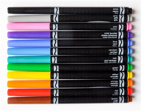 The details i make are clean and intricate, thanks to the fine line tips of these markers. Crayola Aged Up Adult Coloring Colored Pencils and Fine ...