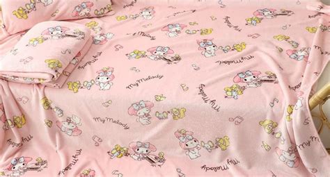 Melody Friends Fleece Blanket Or Pillow Case Bow Etsy