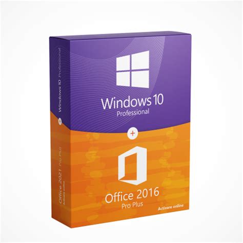 Windows 10 Pro Office 2016 Pro Plus
