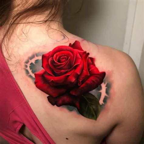 Top Best Rose Shoulder Tattoo Ideas Inspiration Guide