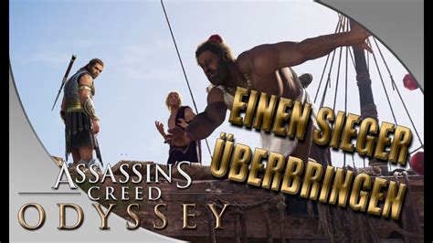 Assassins Creed Odyssey Einen Sieger Berbringen Ps Youtube