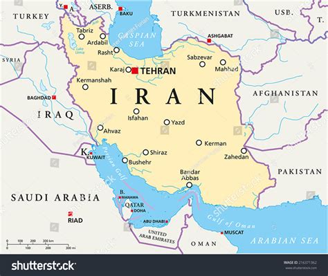 Iran Map Major Cities Traveling To Iran