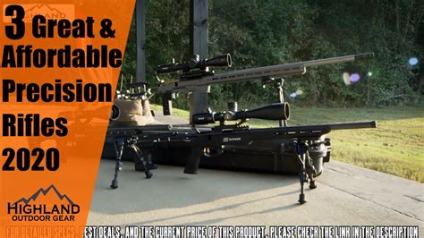 3 Great And Affordable Precision Rifles In 2020 Youtube