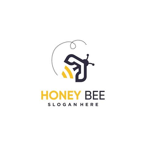Premium Vector Honey Bee Logo Design With Creative And Unique Idea