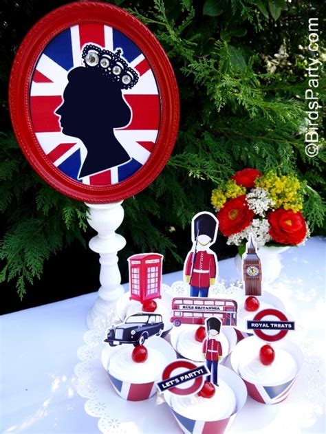 A British Inspired London Uk Party With Printables Party Ideas