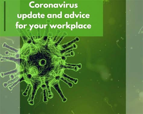 Coronavirus Update And Advice For Your Workplace
