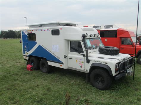 Landrover Defender 130 Stretched To 170 6x4 Adventure Camper With Pop