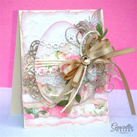 Easter wish for the mature. Easy Shabby Chic Easter Card - Using an Online Printable Template