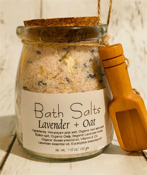 Organic Bath Saltsorganic Herbs And SaltsBath Salt Healing Etsy