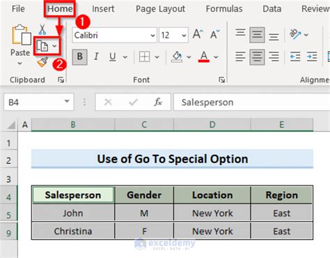How To Copy And Paste Visible Cells Only In Excel 3 Easy Ways