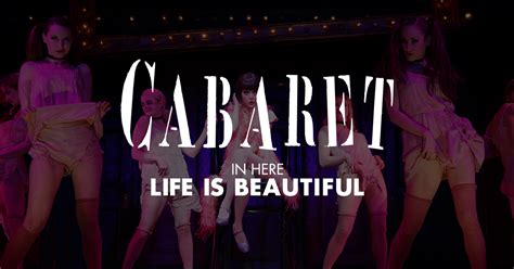 Cabaret National Tour A Roundabout Theatre Company Production Theatre School News