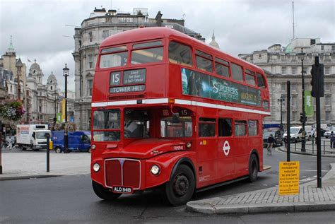 Autobus A Londra Viaggiare Londra