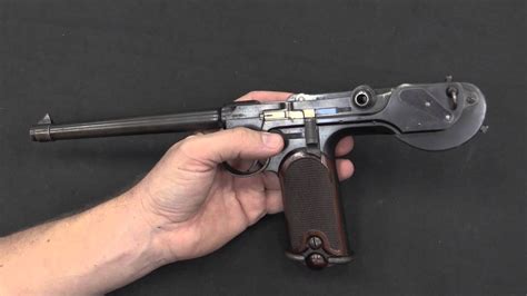 C93 Borchardt The First Successful Self Loading Pistol Youtube