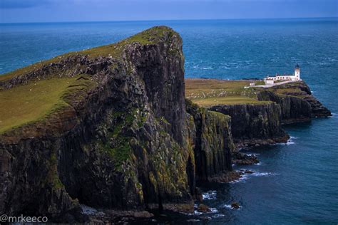 Vuurtoren van neist point (nl) faro situado en el reino unido (es); Neist Point Isle of Skye Scotland 6000x4000OC http ...