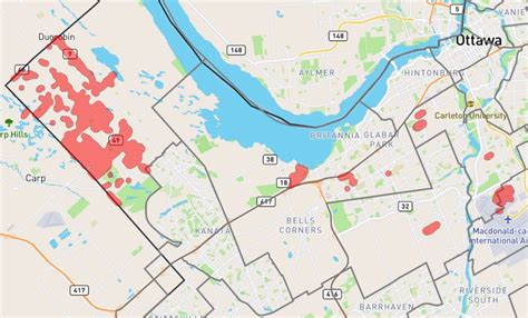 Eight Power Outages In Ottawa 2700 In The Dark After Severe Storm