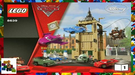 Lego Instructions Cars Big Bentley Bust Out 8639 Book 1 Youtube