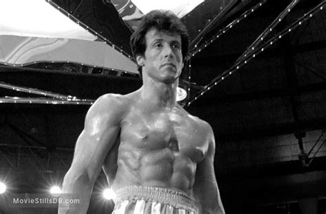 Rocky Iv Publicity Still Of Sylvester Stallone