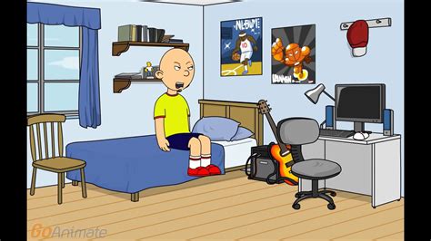 Caillou Scares Rosie And Gets Grounded Youtube