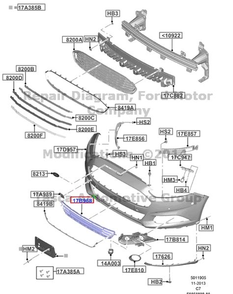2013 Ford Fusion Parts Diagram Wiring Diagram