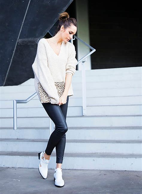White Booties 6 Ways To Wear Outfit Inspiration Sydne Style