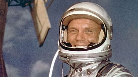 John Glenn Former Us Senator And First American Astronaut To Orbit